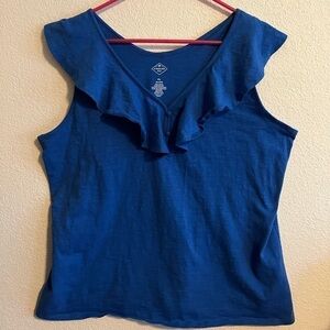 ST. John's Bat Blue Tank Top Size XL